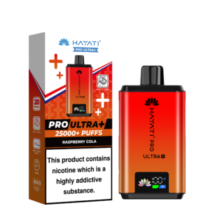 Hayati Pro Ultra 25k Prefilled Pod Kit - Raspberry Cola