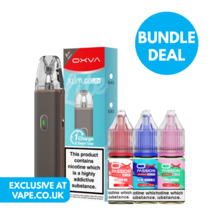 Oxva Xim Go Lite Pod Kit & 3 Ox Passion 10mg Nic Salt Bundle