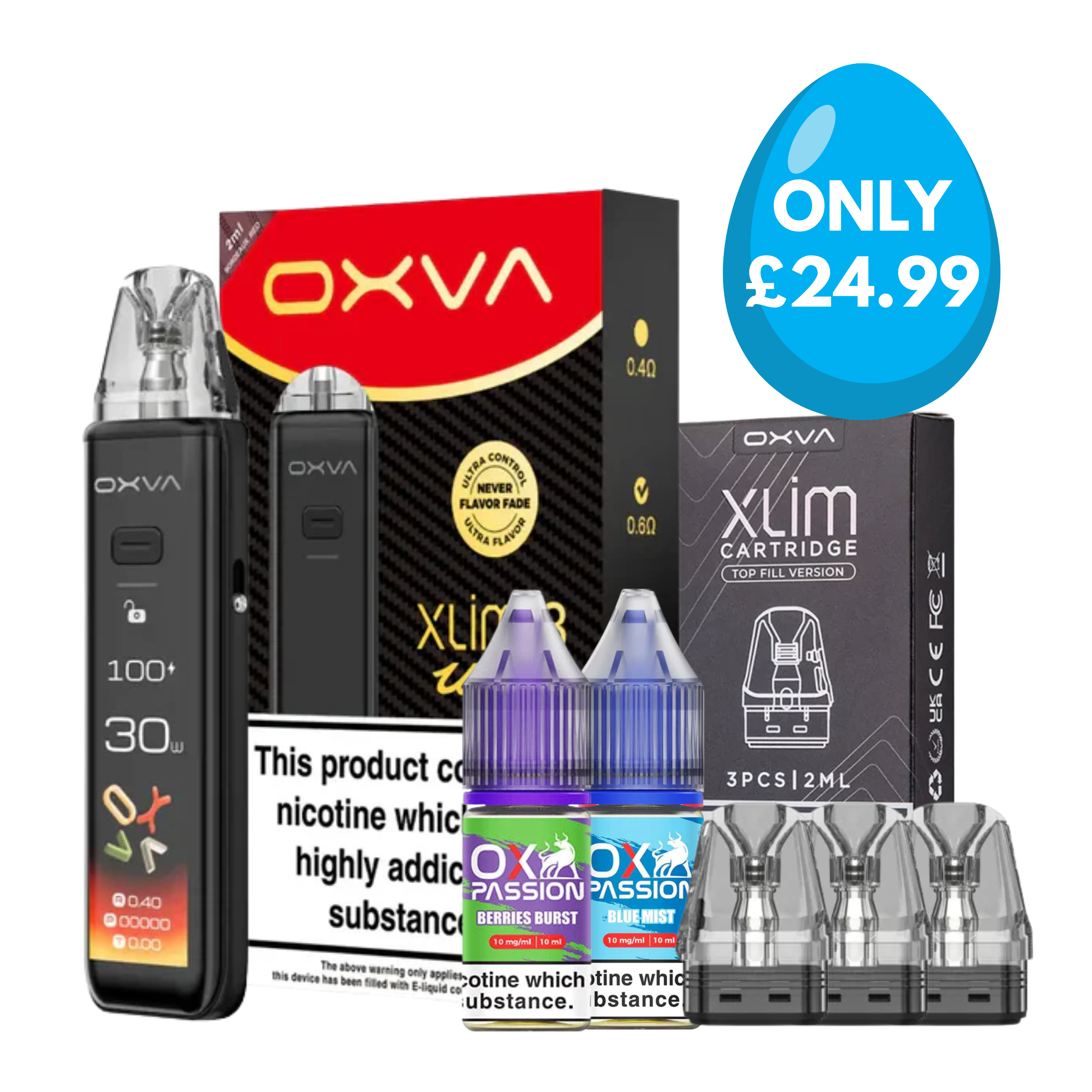 Oxva Xlim 3 20mg Bundle Ultra Kit - Easter