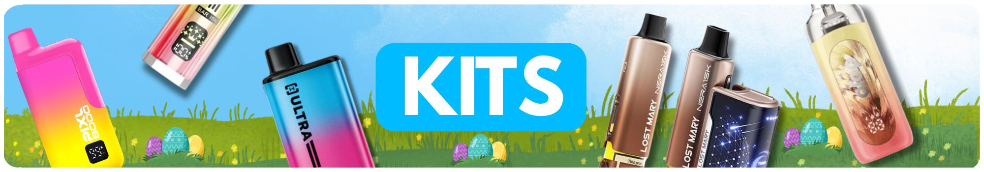 Prefilled Pod Kit Easter Banner
