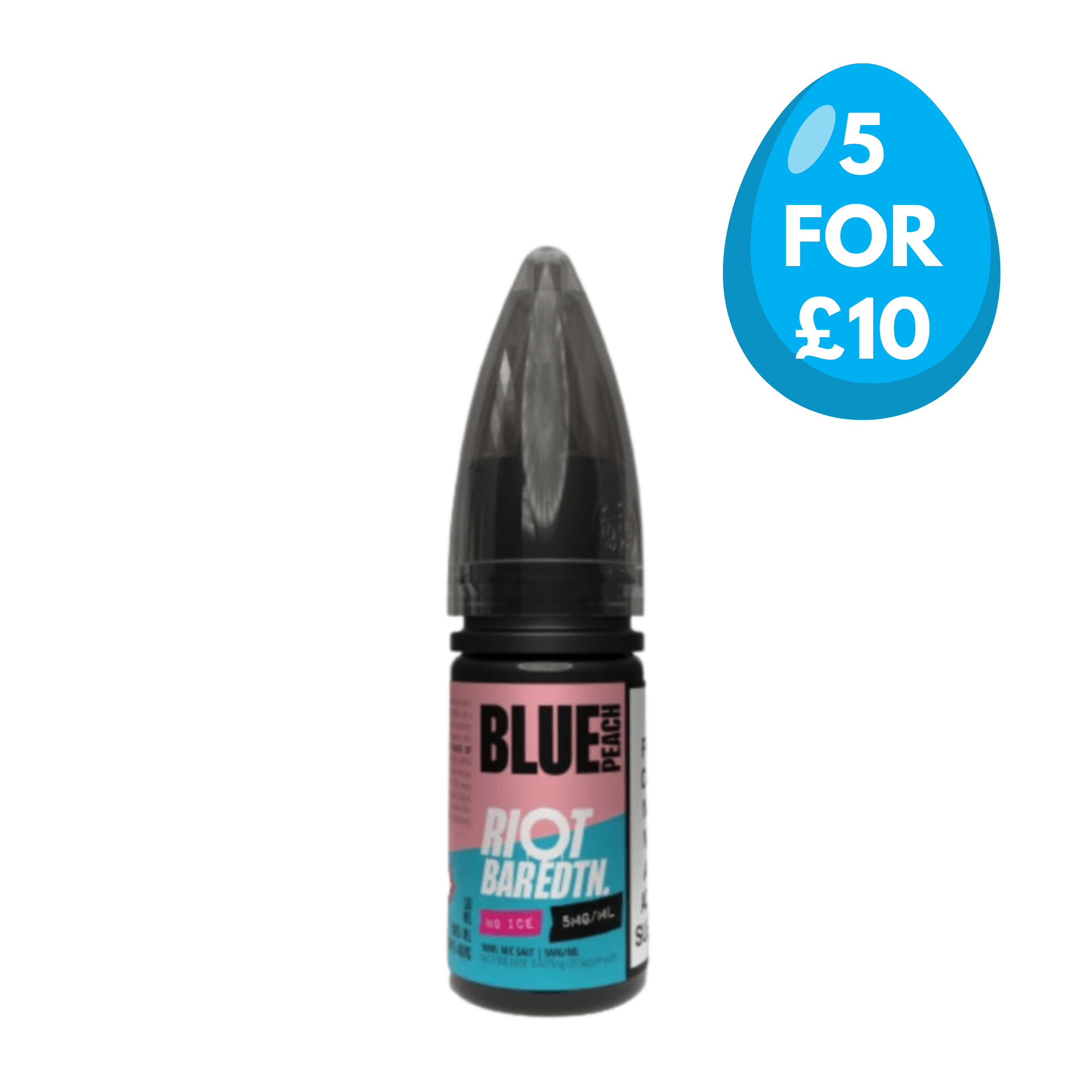 Riot No Ice 5mg Nic Salt E-liquid - Easter