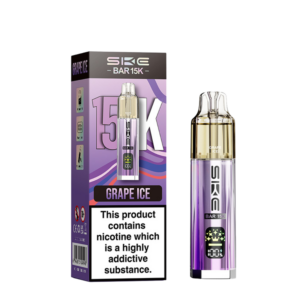 SKE Bar 15k Prefilled Pod Kit - Grape Ice