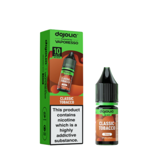 Vaporesso Dojo Liq 10mg (1%) Nic Salt E-liquid 10ml - Classic Tobacco