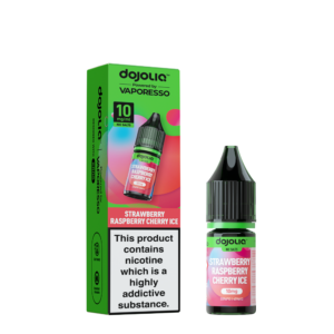 Vaporesso Dojo Liq 10mg (1%) Nic Salt E-liquid 10ml - Strawberry Raspberry Cherry Ice