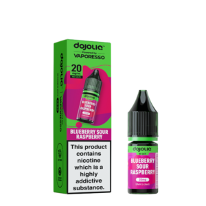 Vaporesso Dojo Liq 20mg (2%) Nic Salt E-liquid 10ml - Blueberry Sour Raspberry