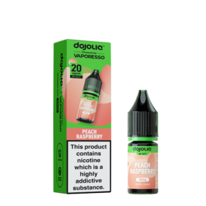 Vaporesso Dojo Liq 20mg (2%) Nic Salt E-liquid 10ml - Peach Raspberry