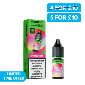 Vaporesso Dojoliq 10mg Nic Salt E-liquid - 5 For £10