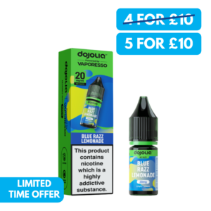 Vaporesso Dojoliq 20mg Nic Salt E-liquid - 5 For £10