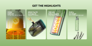 Voopoo Argus G3 Mini Pod Kit - Key Features