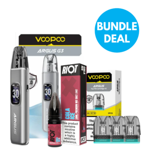 5mg (0.5%) Voopoo Argus G3 Pod Kit Bundle