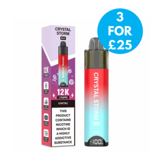 Crystal Storm Bar 12k Prefilled Pod Kit