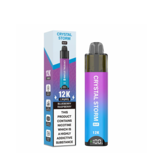 Crystal Storm Bar 12k Prefilled Pod Kit - Blueberry Raspberry