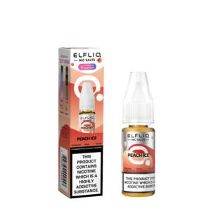 ELFLIQ 20mg (2%) Nic Salt E-liquid - Peach Ice