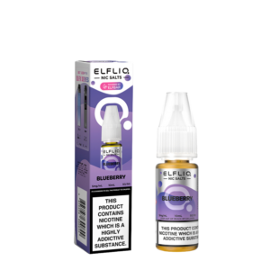 ELFLIQ 5mg (0.5%) Nic Salt E-liquid 10ml - Blueberry