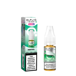 ELFLIQ 5mg (0.5%) Nic Salt E-liquid 10ml - Menthol