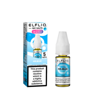 ELFLIQ 5mg (0.5%) Nic Salt E-liquid 10ml - Mr Blue