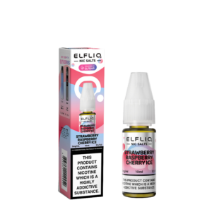 ELFLIQ 5mg (0.5%) Nic Salt E-liquid 10ml - Strawberry Raspberry Cherry Ice