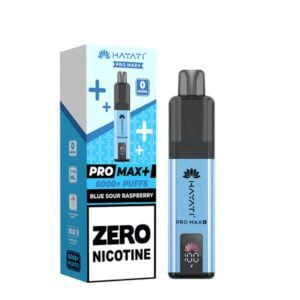 Hayati Pro Max + 6000 - Nicotine Free - Blue Sour Raspberry