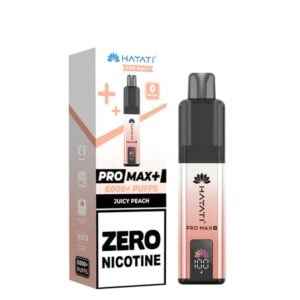 Hayati Pro Max + 6000 - Nicotine Free - Juicy Peach
