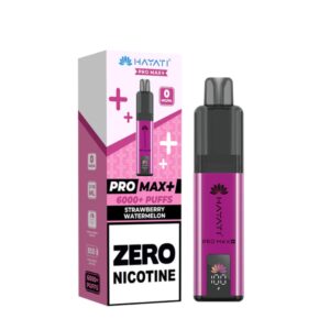 Hayati Pro Max + 6000 - Nicotine Free - Strawberry Watermelon