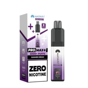 Hayati Pro Max + 6000 - Nicotine Free - Summer Dream