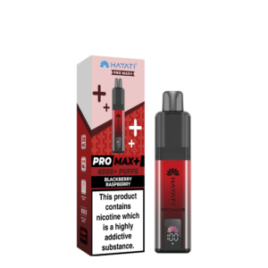 Hayati Pro Max + 6000 Prefilled Pod Kit - Blackberry Raspberry