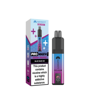 Hayati Pro Max + 6000 Prefilled Pod Kit - Blue Razz GB