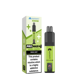Hayati Pro Max + 6000 Prefilled Pod Kit - Fresh Mint