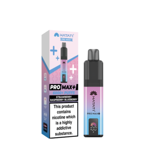 Hayati Pro Max + 6000 Prefilled Pod Kit - Strawberry Raspberry Blueberry