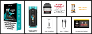 What is Inside the SMOK Nord 6 Pod Kit
