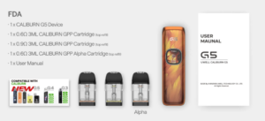 Inside the Uwell Caliburn G5 Pod Kit