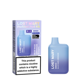 Lost Mary BM600 Prefilled Pod Kit - Blue Razz Lemonade