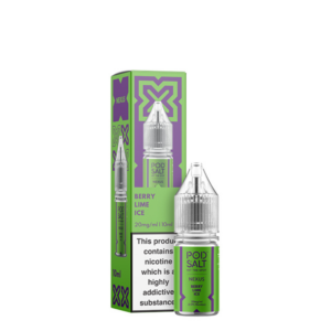 Pod Salt Nic Salt 10ml E-liquids - Berry Lime Ice