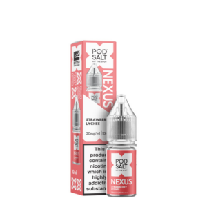 Pod Salt Nic Salt 10ml E-liquids - Strawberry Lychee
