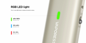 Vaporesso Vibe SE 2 LED Battery Indicator