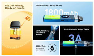 Vaporesso XROS 6 Features