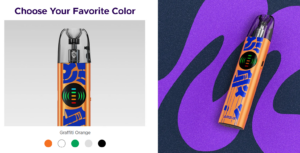 Voopoo Argus Rise Graffiti Orange