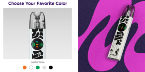 Voopoo Argus Rise White Graffiti