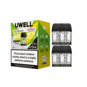 4 Pack - Uwell Caliburn GPP Alpha Replacement Pods