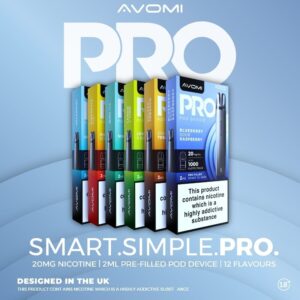 Avomi Pro Prefilled Pod Vape Kit Poster