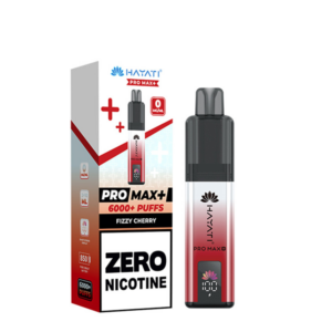 Fizzy Cherry - NEW FLAVOURS - Hayati Pro Max + 6000 - Nicotine Free