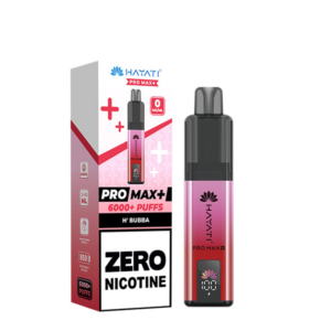 H'Bubba - NEW FLAVOURS - Hayati Pro Max + 6000 - Nicotine Free