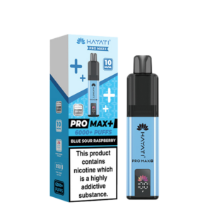 Hayati Pro Max + 6000 - 10mg - Blue Sour Raspberry