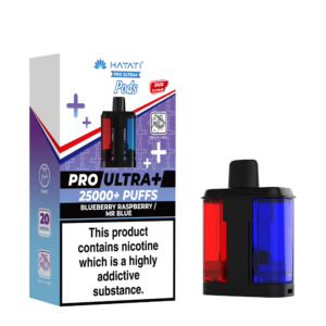 Hayati Pro Ultra 25k Prefilled Pods - Blueberry Raspberry and Mr Blue (1)