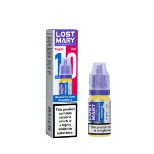Lost Mary 10ml E-Liquid 10mg - Blueberry Sour Raspberry