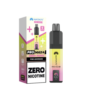 Pink Lemonade - NEW FLAVOURS - Hayati Pro Max + 6000 - Nicotine Free
