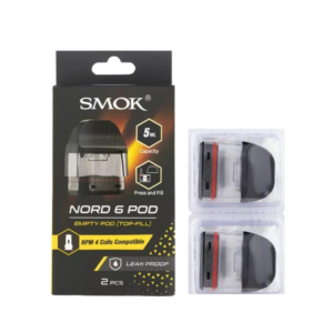 SMOK Nord 6 Empty Replacement Pods
