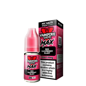 Vampire Vape Max 20mg Nic Salt - Red Raspberry Blast