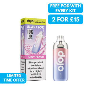 Dojo Blast 10K Kit (10mg) and Free Pods Promotion