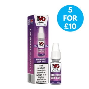IVG Pro Salts 20mg (2%) Nic Salts 5 For £10